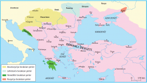 Karlofça ve İstanbul Antlaşmaları ile kaybedilen topraklar