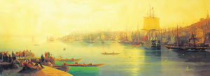 Mehmed Ali Paşa donanması İstanbul Boğazı’nda (Tablo)