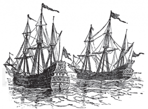 Ticaret gemileri (Temsilî)