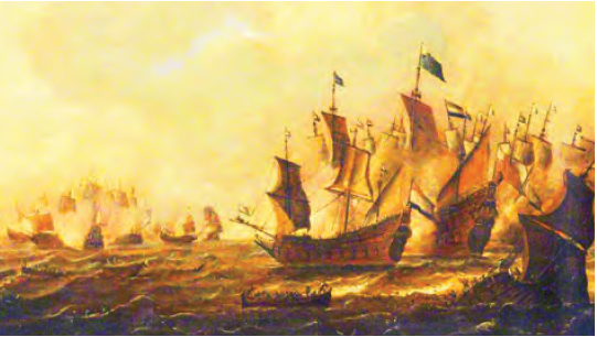 İngiltere-Hollanda Deniz Savaşları (Tablo)