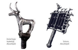 Kutsal boğa heykelciği, Alacahöyük - Sistrum, Alacahöyük