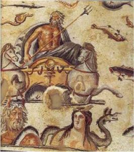 Roma Dönemi mozaik örneği, Gaziantep Arkeoloji Müzesi