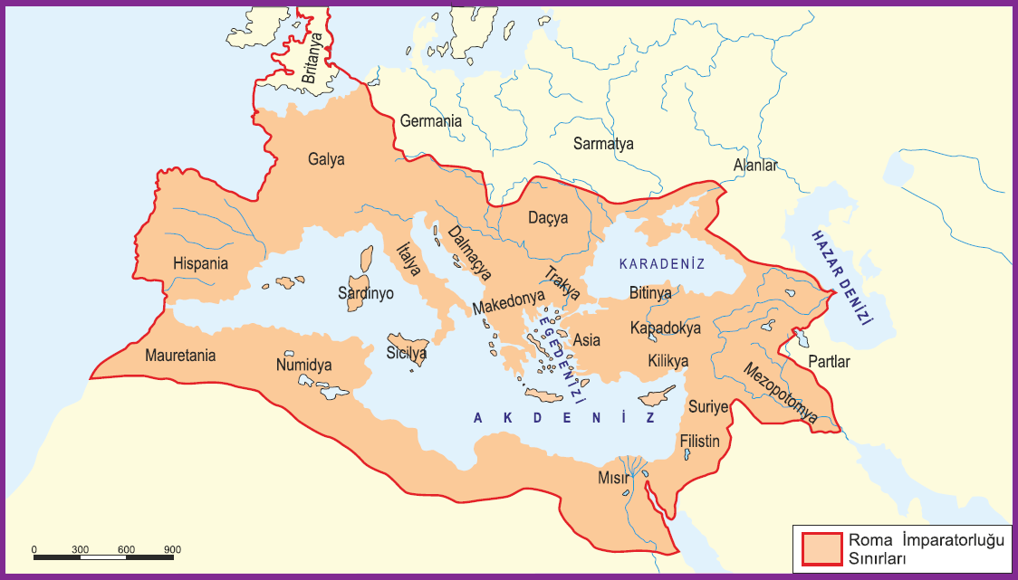 Roma imparatorluğu Sınırlan