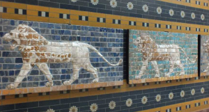 İştar Kapısı ve tören yolu mozaikleri